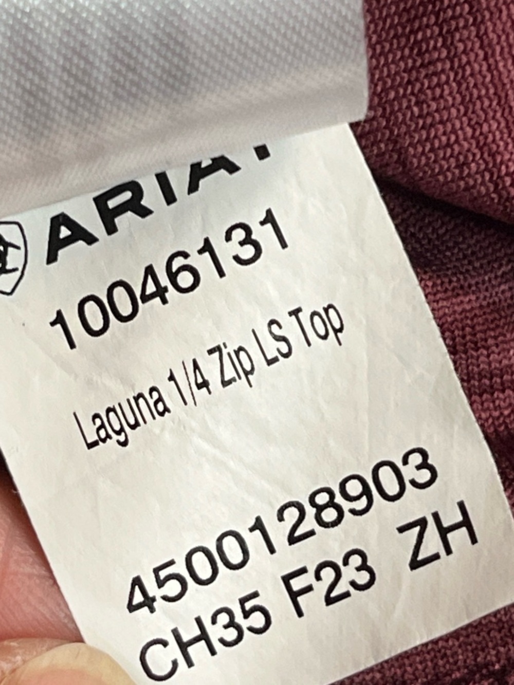 Lot 2 Ariat Tek Women's Laguna 1/4 Zip Pullover Medium Equestrian Athletic Top - Picture 7 of 7